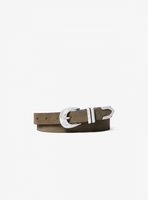 Michael Kors Suede Western Belt