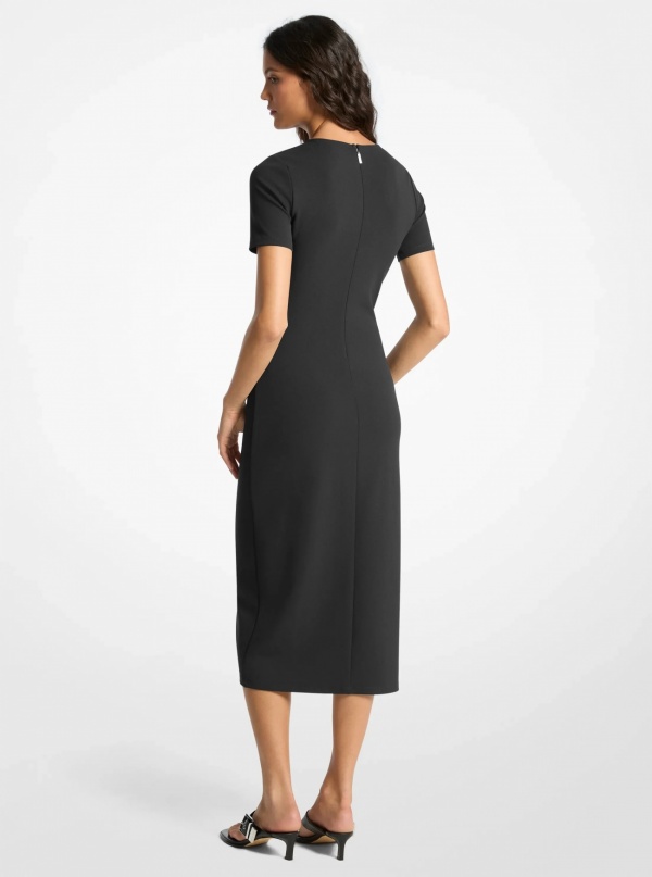 Michael Kors Studded Scuba Midi Dress