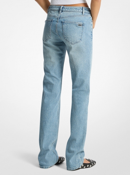 MICHAEL Michael Kors Stretch Denim Cigarette Jeans