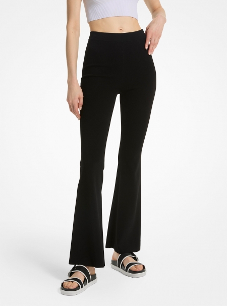 MICHAEL Michael Kors Stretch Knit Flared Legging