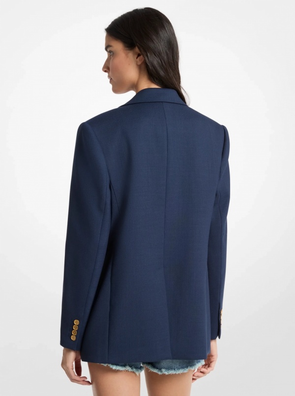 Michael Kors Oversized Crepe Blazer