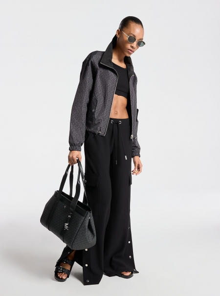 MICHAEL Michael Kors Reversible Signature Logo Jacket