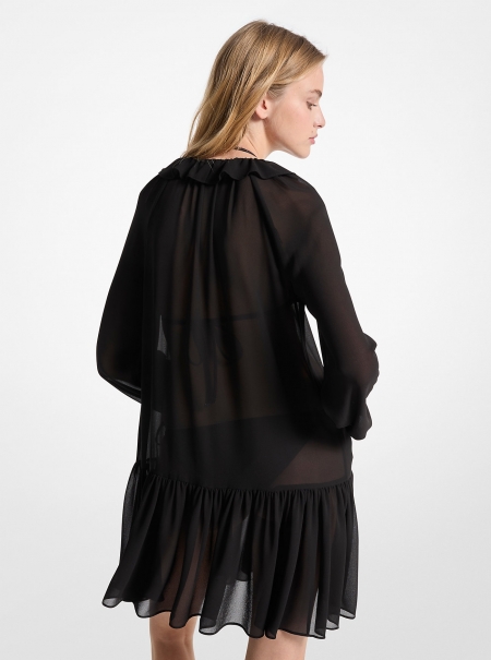 MICHAEL Michael Kors Ruffled Mini Dress
