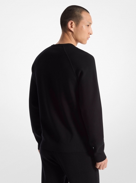 Michael Kors Mens KORS Stretch Knit Sweater
