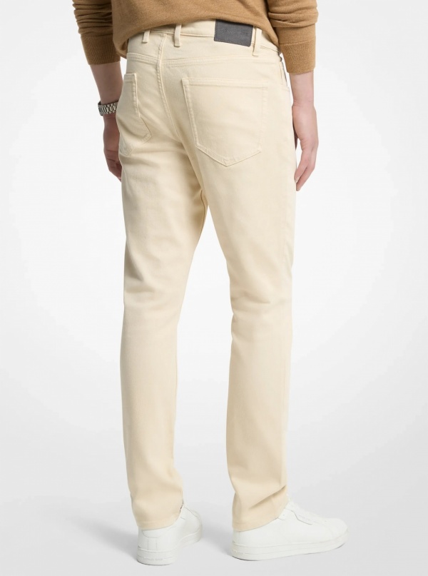 Michael Kors Mens Parker Slim-Fit Stretch Denim Jeans