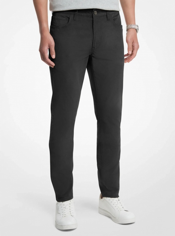 Michael Kors Mens Parker Stretch Cotton Blend Pants