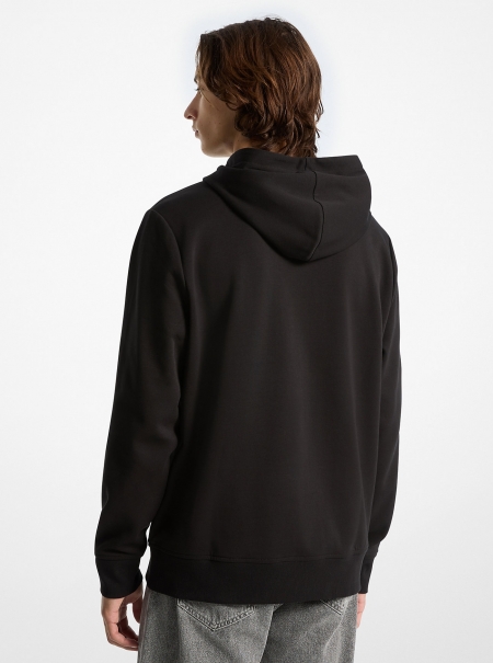 Michael Kors Mens Logo Cotton Blend Hoodie