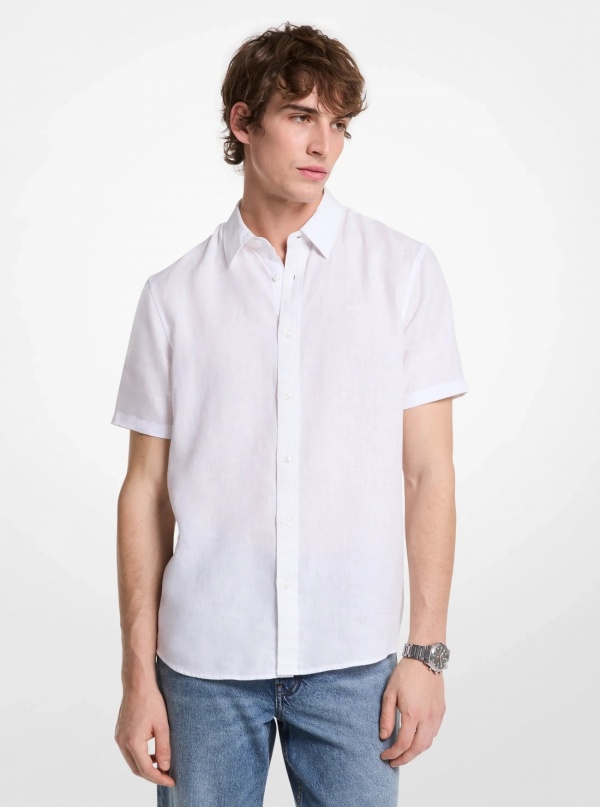 Michael Kors Mens Linen Shirt