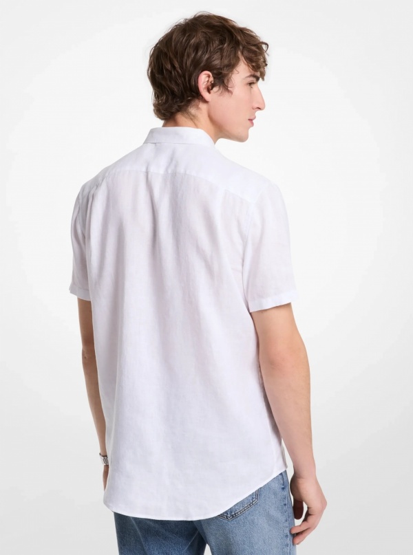 Michael Kors Mens Linen Shirt