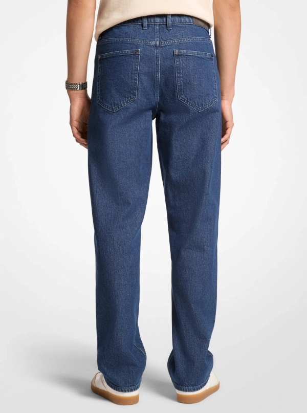 Michael Kors Mens Finn Straight Fit Denim Jeans