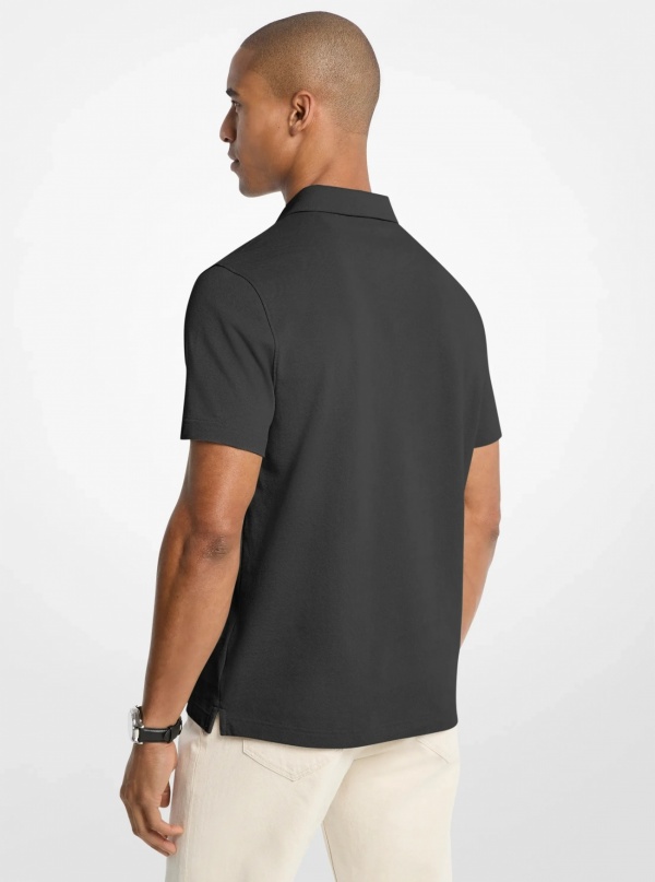 Michael Kors Mens Pima Cotton Piqué Polo Shirt