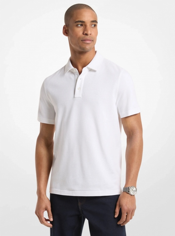 Michael Kors Mens Pima Cotton Piqué Polo Shirt