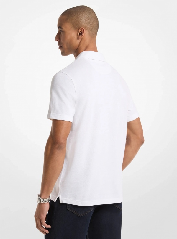 Michael Kors Mens Pima Cotton Piqué Polo Shirt