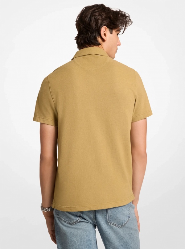 Michael Kors Mens Pima Cotton Piqué Polo Shirt