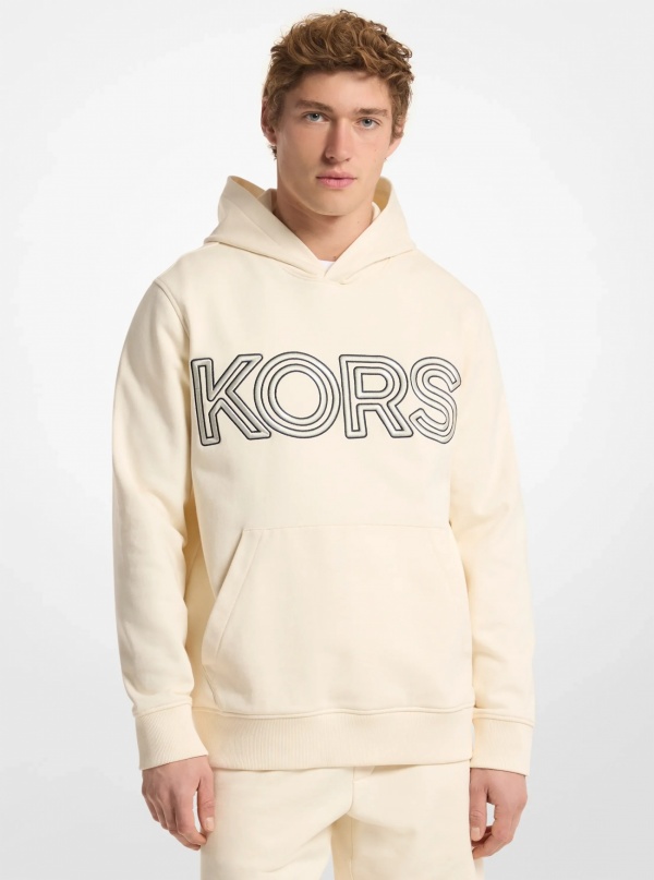 Michael Kors Mens Logo Cotton Hoodie