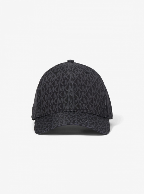Michael Kors Mens Signature Logo Baseball Hat