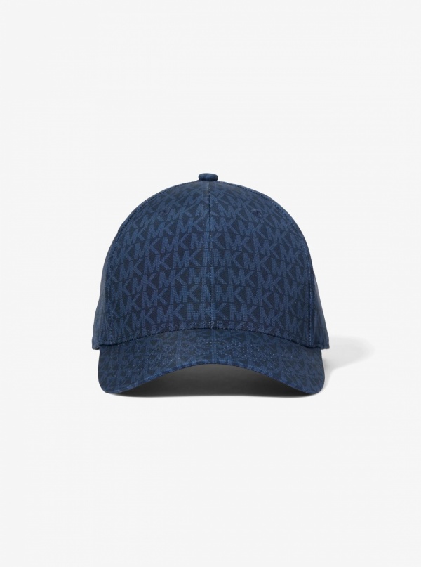 Michael Kors Mens Signature Logo Baseball Hat