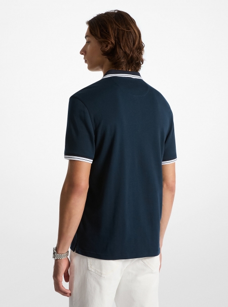 Michael Kors Mens Greenwich Cotton Polo Shirt