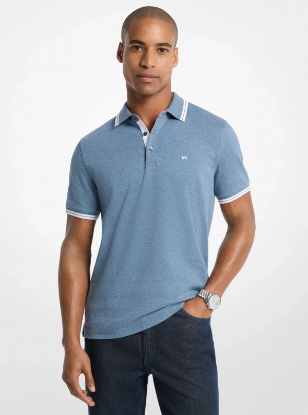 Michael Kors Mens Greenwich Cotton Polo Shirt