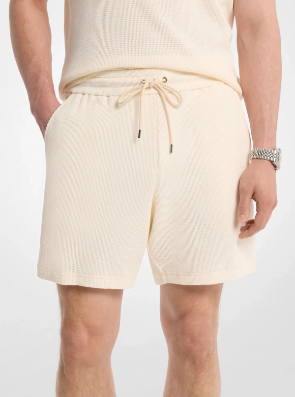 Michael Kors Mens Waffle Knit Shorts