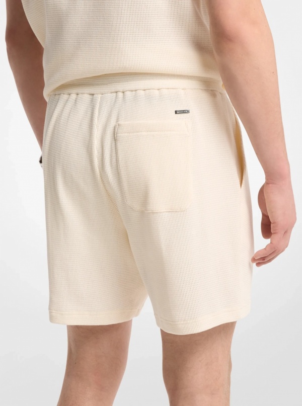 Michael Kors Mens Waffle Knit Shorts