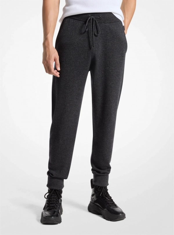 Michael Kors Wool and Cashmere Blend Joggers