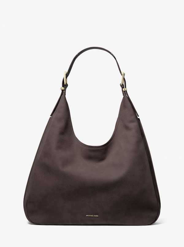 MICHAEL Michael Kors Nolita Large Nubuck Hobo Shoulder Bag