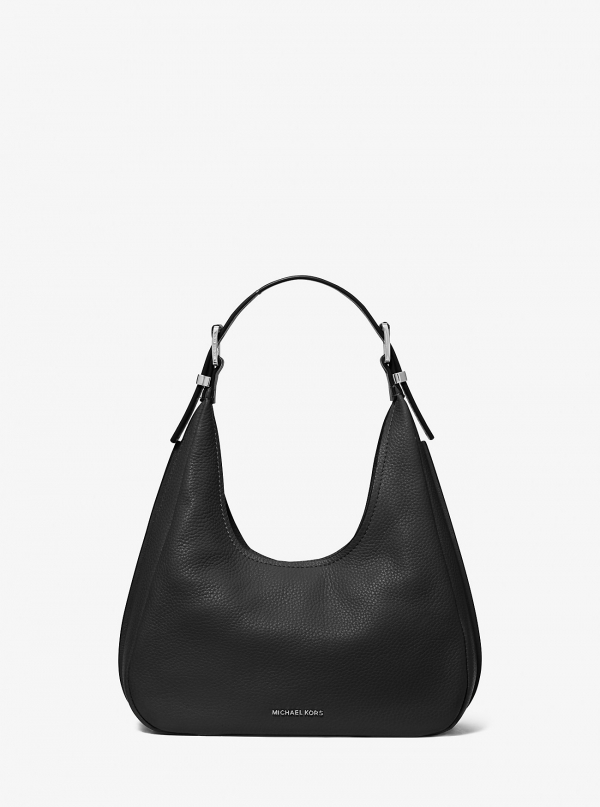 MICHAEL Michael Kors Nolita Small Pebbled Leather Hobo Shoulder Bag Michael Kors Medium Jet Set Multifunction Saffiano Tote