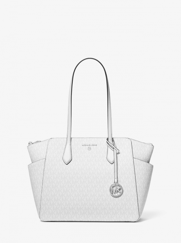 MICHAEL Michael Kors Marilyn Medium Signature Logo Tote Bag