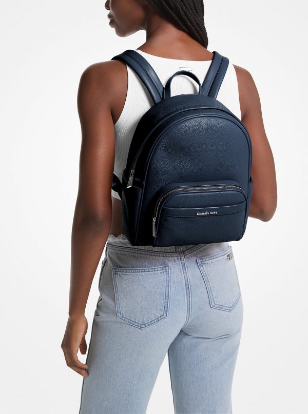 MICHAEL Michael Kors Bex Medium Pebbled Leather Backpack