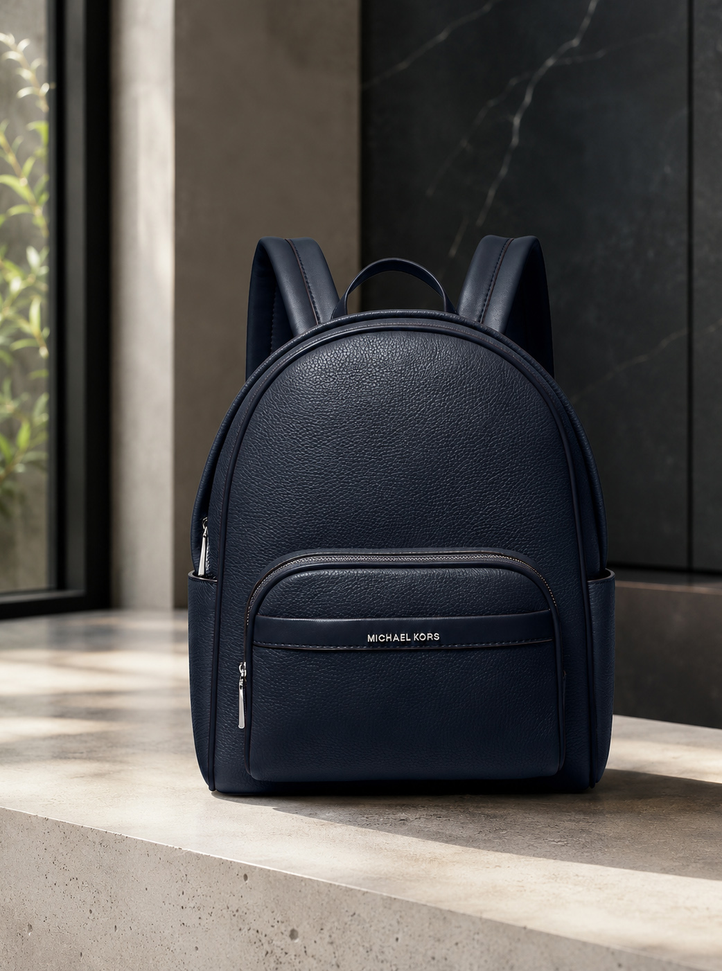 Рюкзак Michael Kors Bex Medium Pebbled Leather Backpack