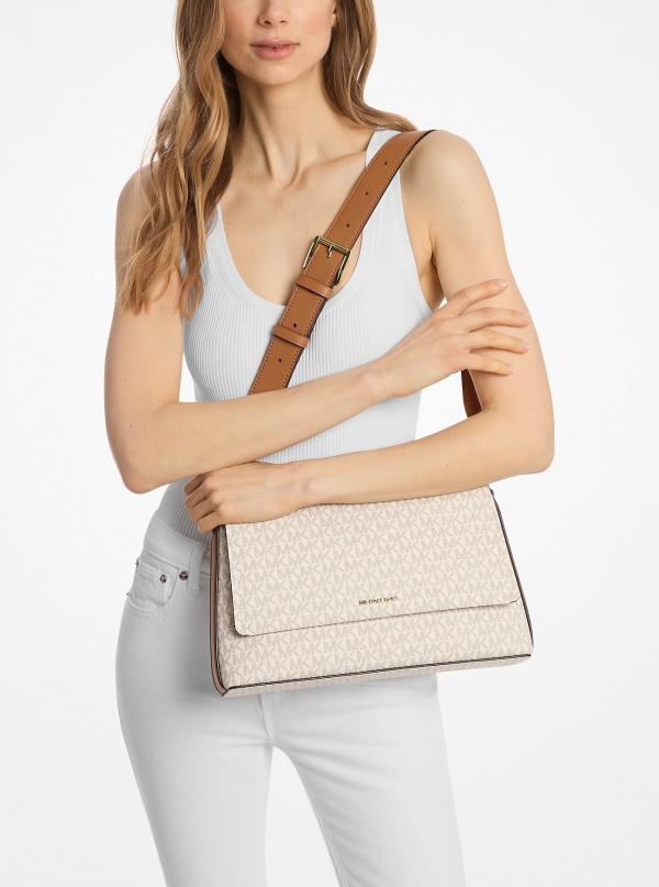 MICHAEL Michael Kors Nessa Large Signature Logo Crossbody Bag