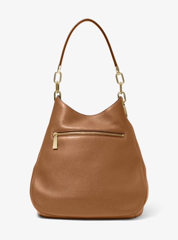 MICHAEL Michael Kors Lillie Large Pebbled Leather Shoulder Bag