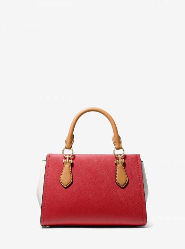 MICHAEL Michael Kors Marilyn Small Color-Block Saffiano Leather Crossbody Bag