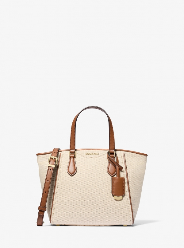 MICHAEL Michael Kors Taryn Small Canvas Convertible Crossbody Bag