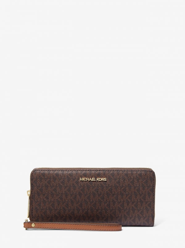 MICHAEL Michael Kors Jet Set Travel Large Logo Continental Wristlet