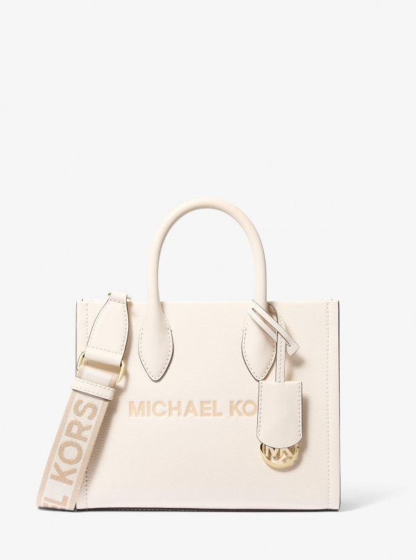 MICHAEL Michael Kors Mirella Small Pebbled Leather Crossbody Bag