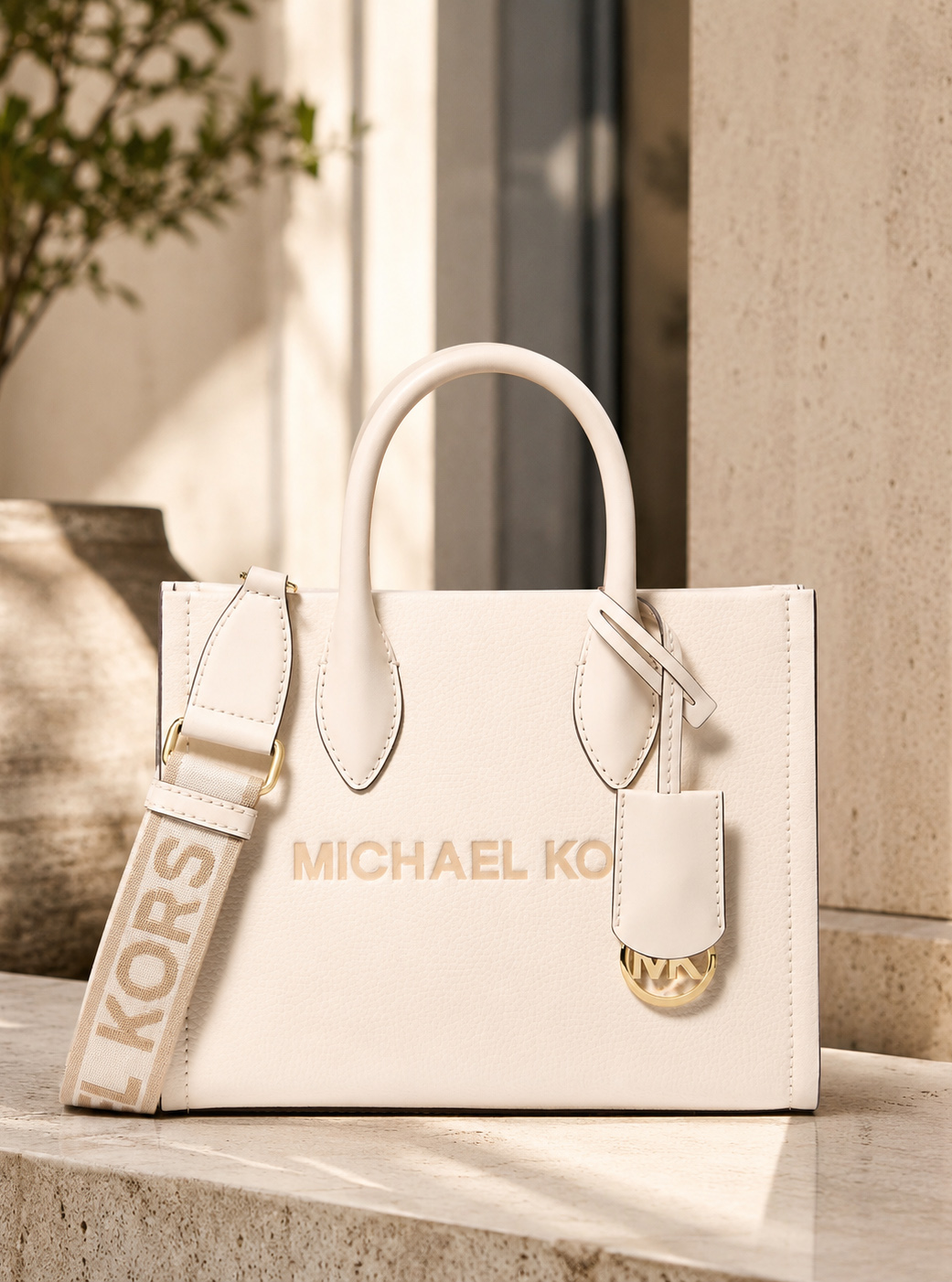 Сумка Michael Kors Mirella Small Pebbled Leather Crossbody Bag