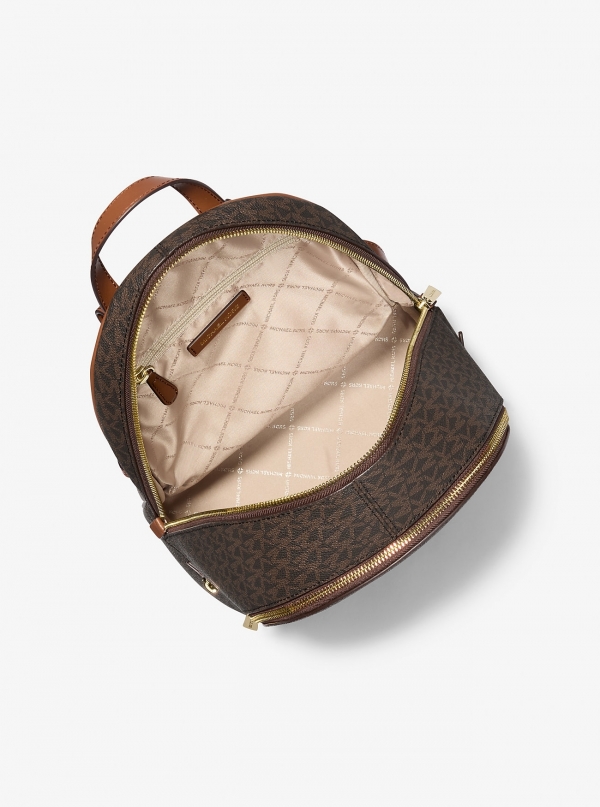 MICHAEL Michael Kors Rhea Medium Signature Logo Backpack