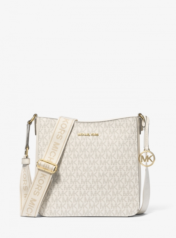 MICHAEL Michael Kors Jet Set Travel Small Signature Logo Messenger Bag