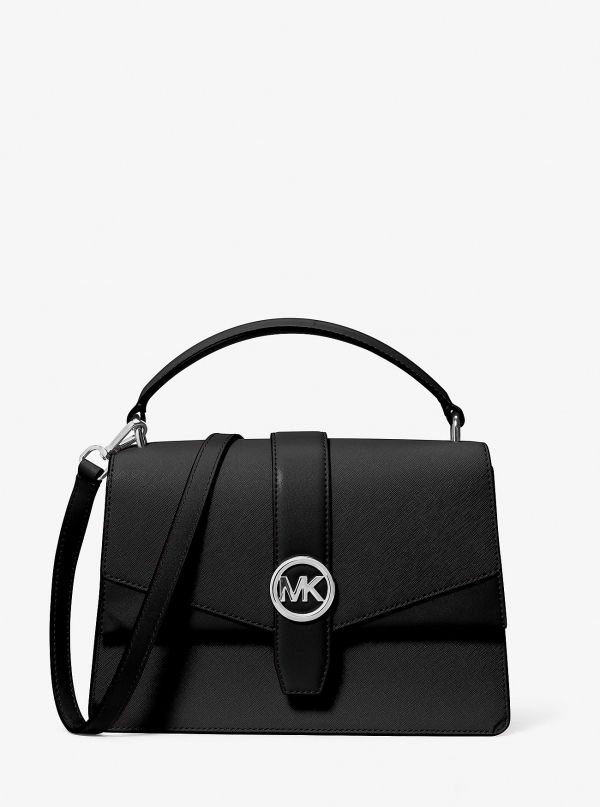 MICHAEL Michael Kors Greenwich Medium Saffiano Leather Satchel