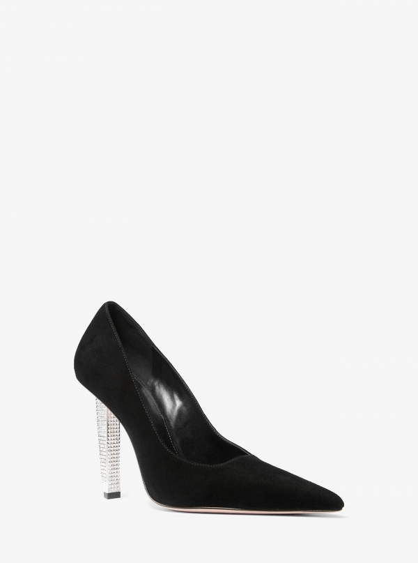 MICHAEL Michael Kors Halle Suede Pump