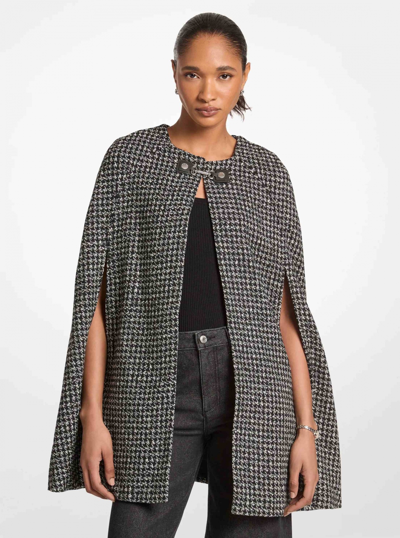 Carson Houndstooth Cape