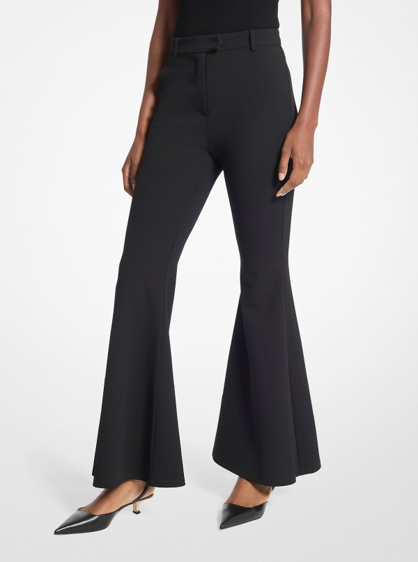 MICHAEL Michael Kors Stretch Crepe Flared Pant