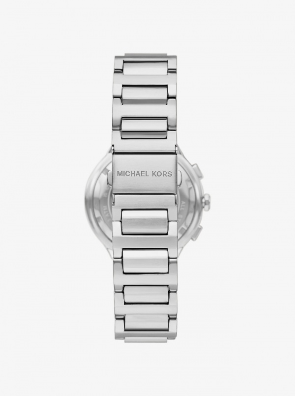 Michael Kors Oversized Gramercy Silver-Tone Watch