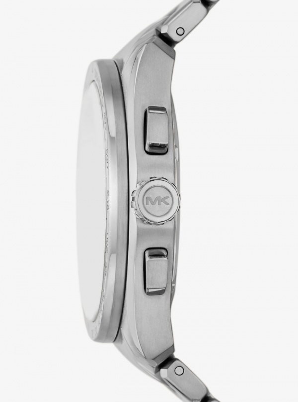 Michael Kors Oversized Accelerator 2.0 Silver-Tone Watch