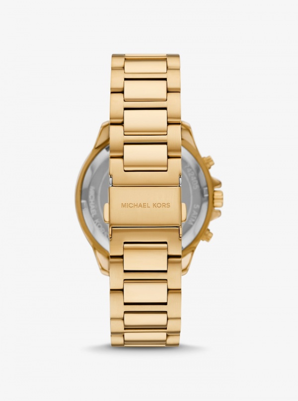 Michael Kors Oversized Sage Gold-Tone Watch