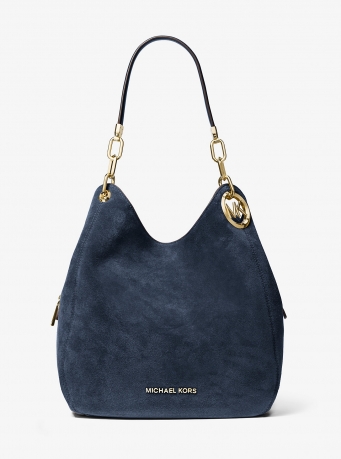 MICHAEL Michael Kors Lillie Large Suede Shoulder Bag