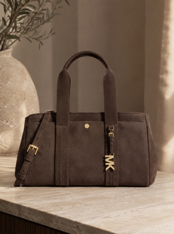MICHAEL Michael Kors Romee Small Suede Satchel
