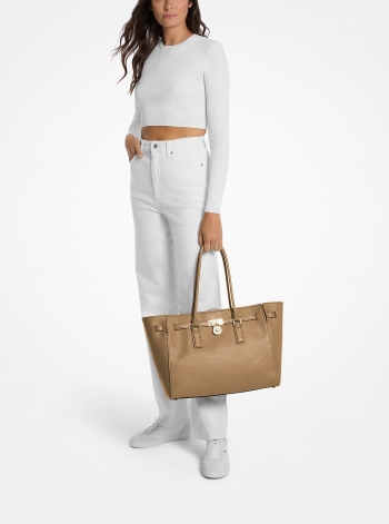 MICHAEL Michael Kors Hamilton Moderne Large Leather Tote Bag